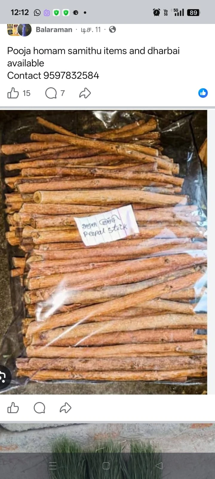 Peepal stick