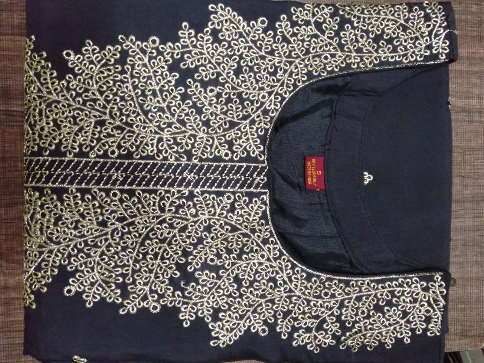 Unidentified embroidered garment