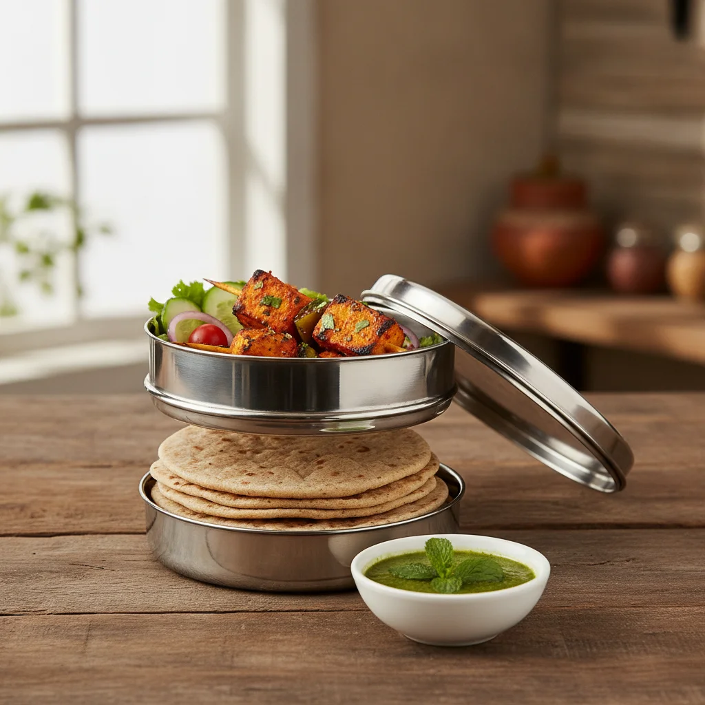 Paneer Tikka Tiffin