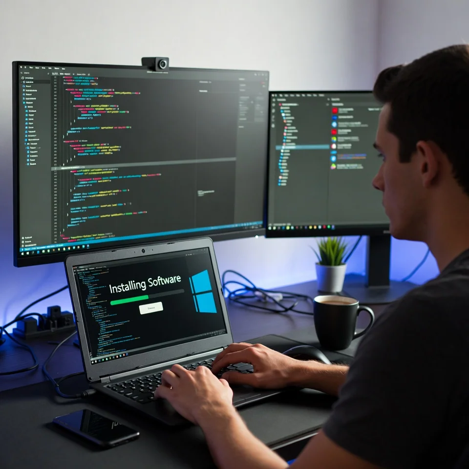 Laptop Software Installation