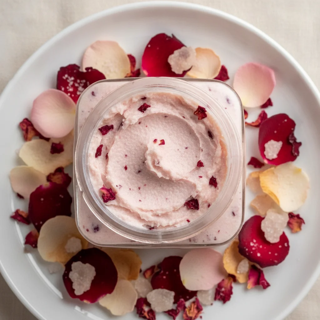 Rose Petal Face Scrub