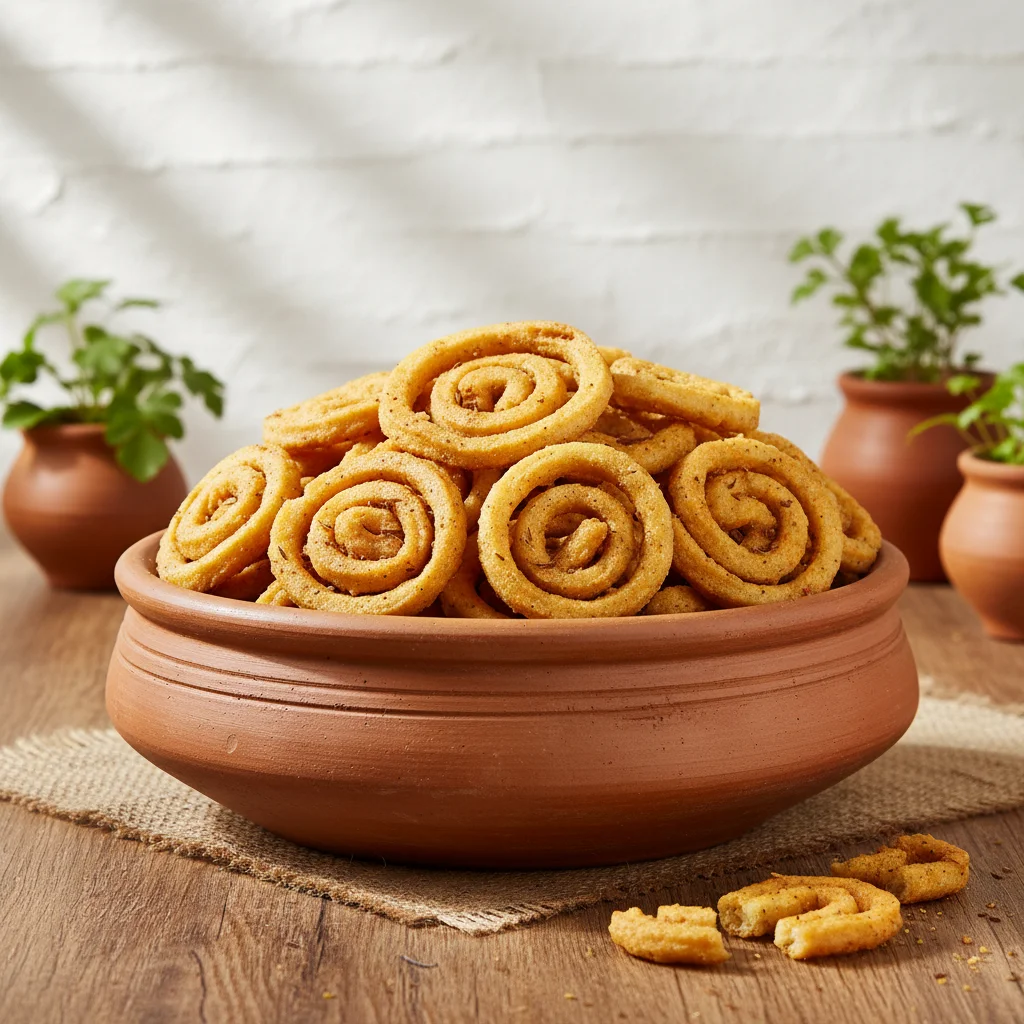 Murukulu (Crispy Snack)