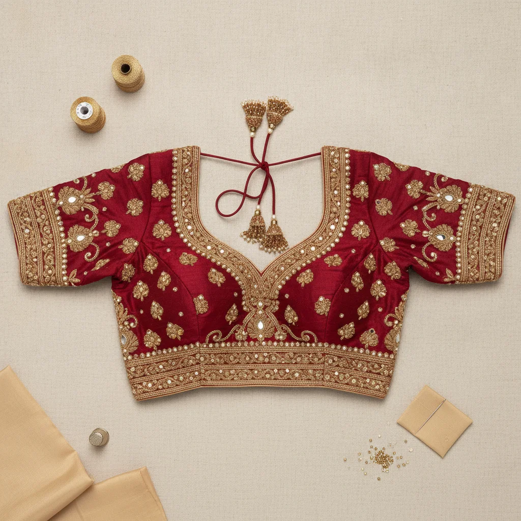 Aari Work Bridal Blouse