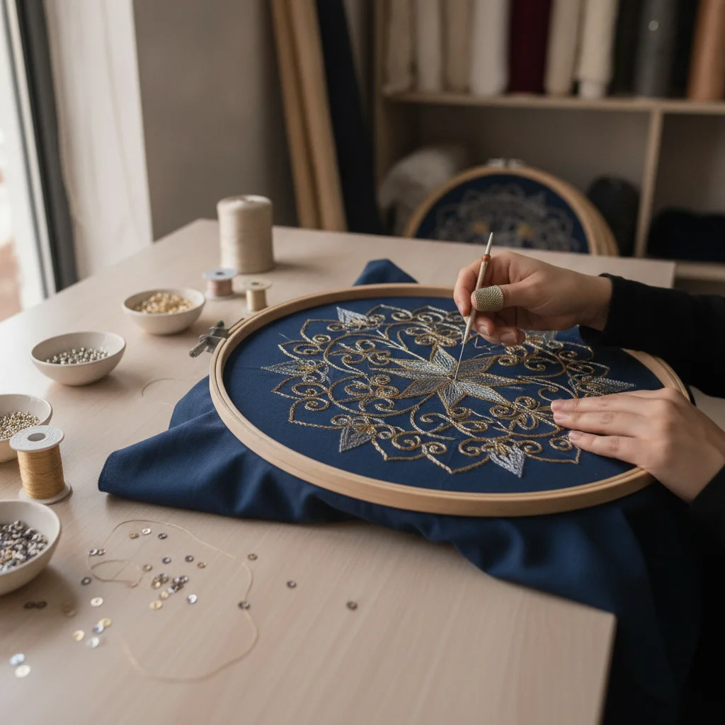 Embroidery Work for Garments