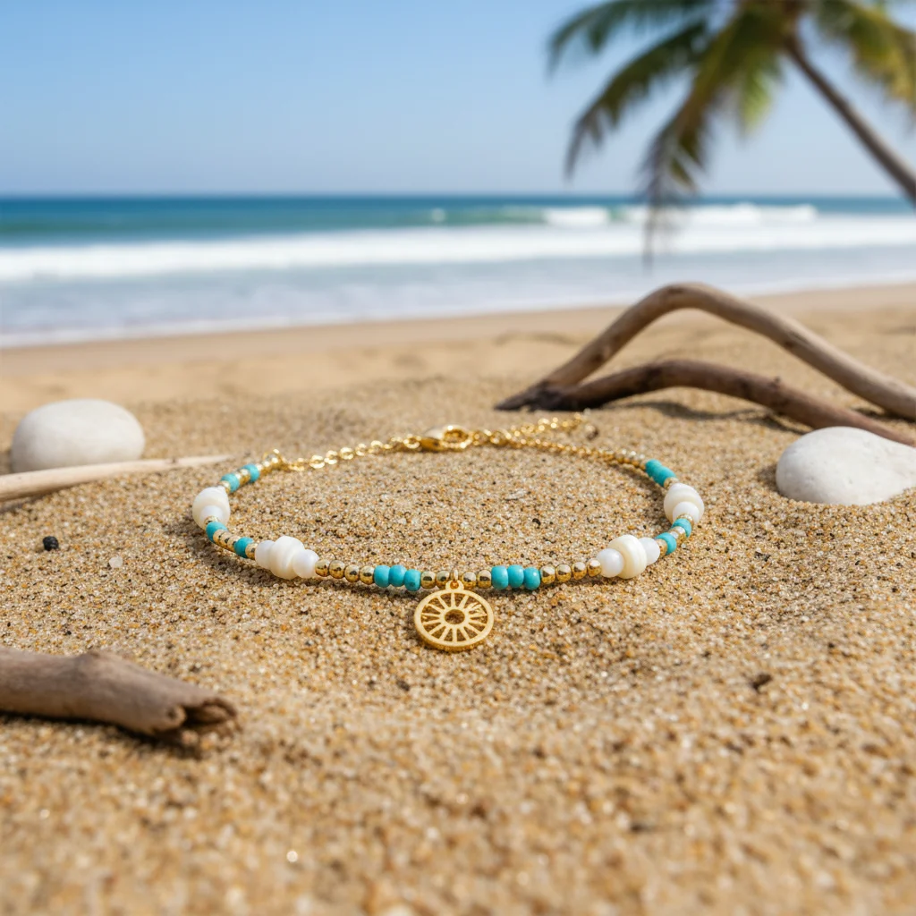 Beaded Anklet