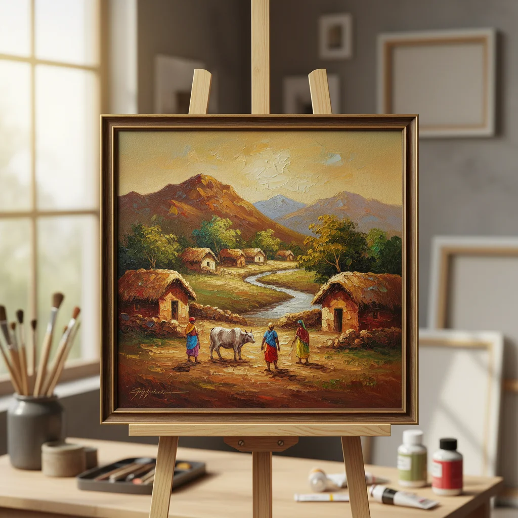 handpainted oil painting