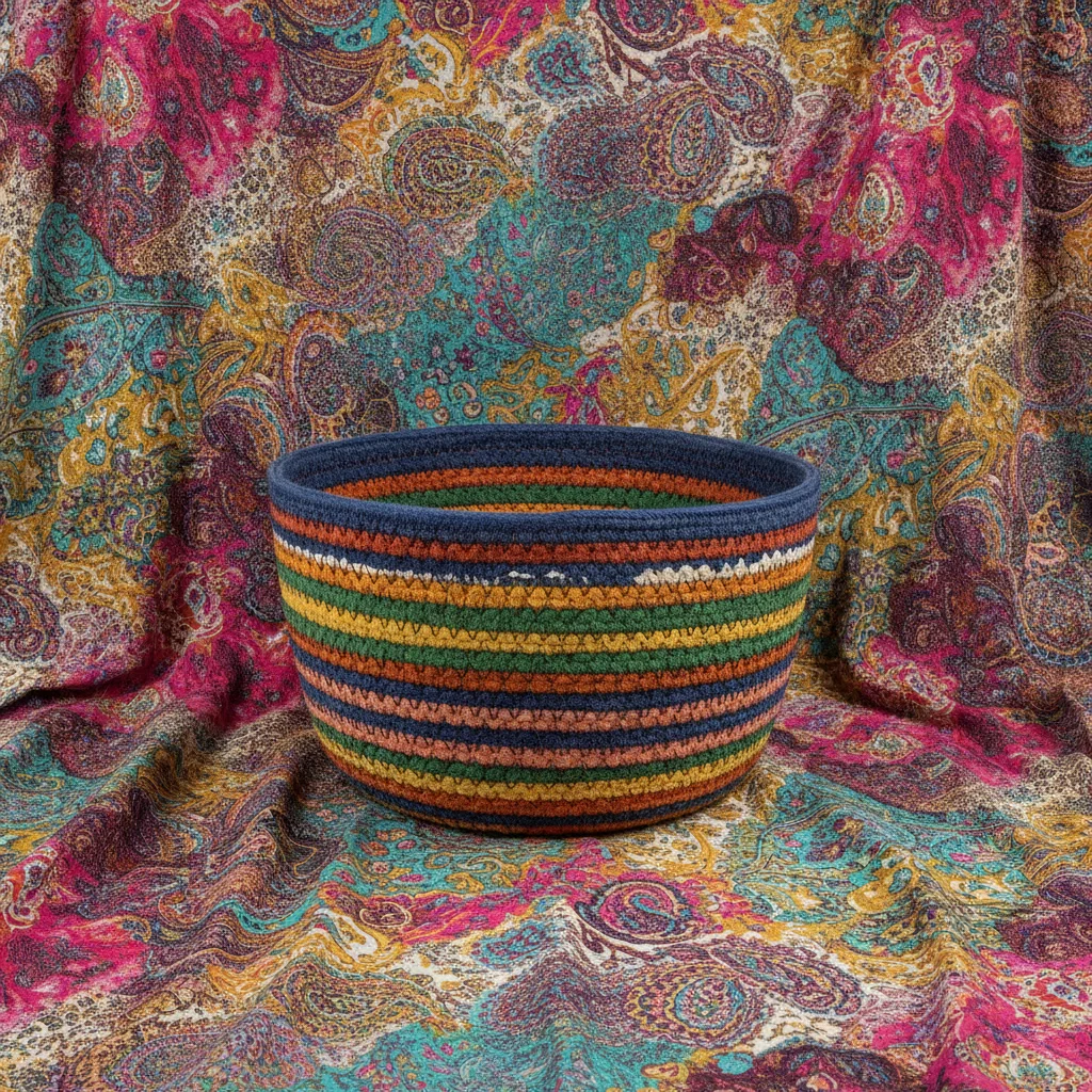 Woven Cotton Basket