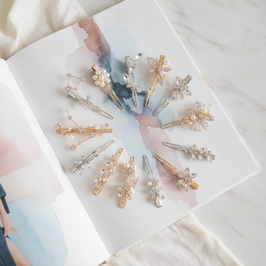 Glamorous Hair Clip Set