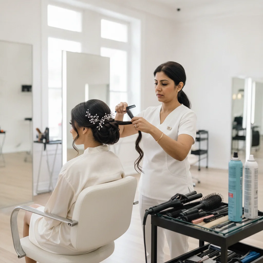 Bridal Hair Styling