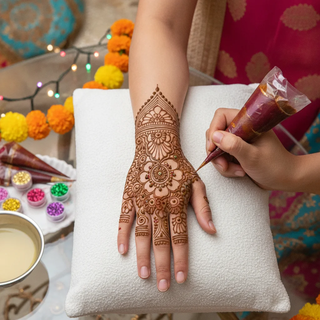 Mehndi Application