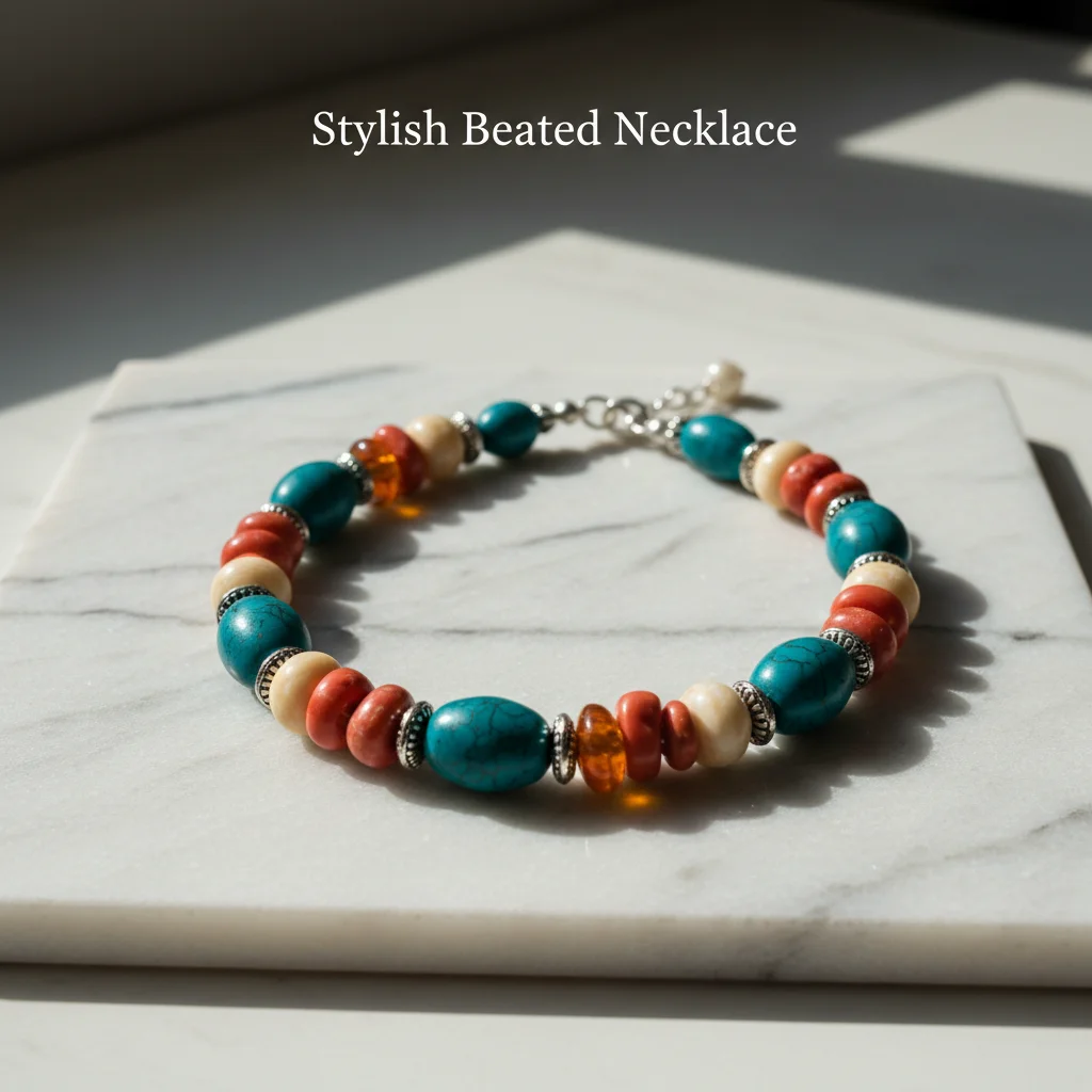 Stylish Beaded Necklace