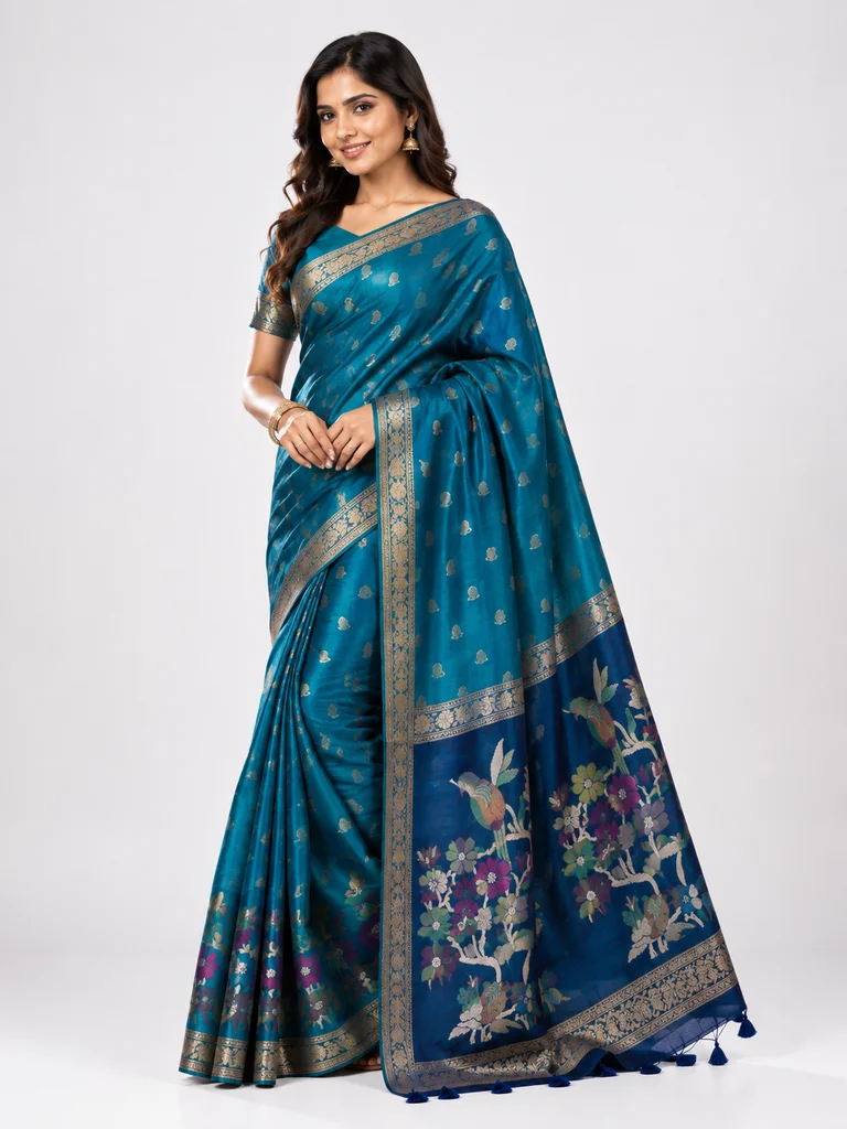 H.O. Silk Saree