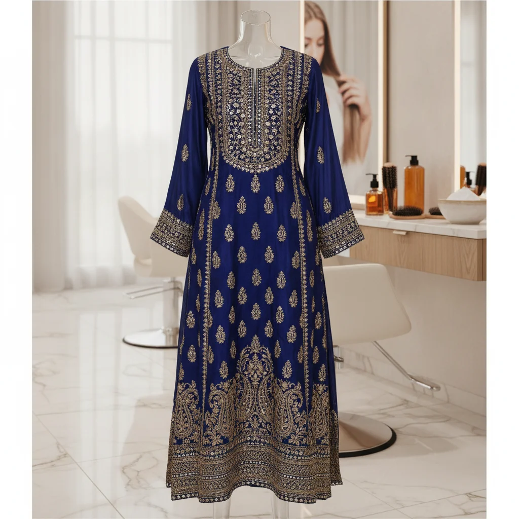 Silk Party Wear Kurti
