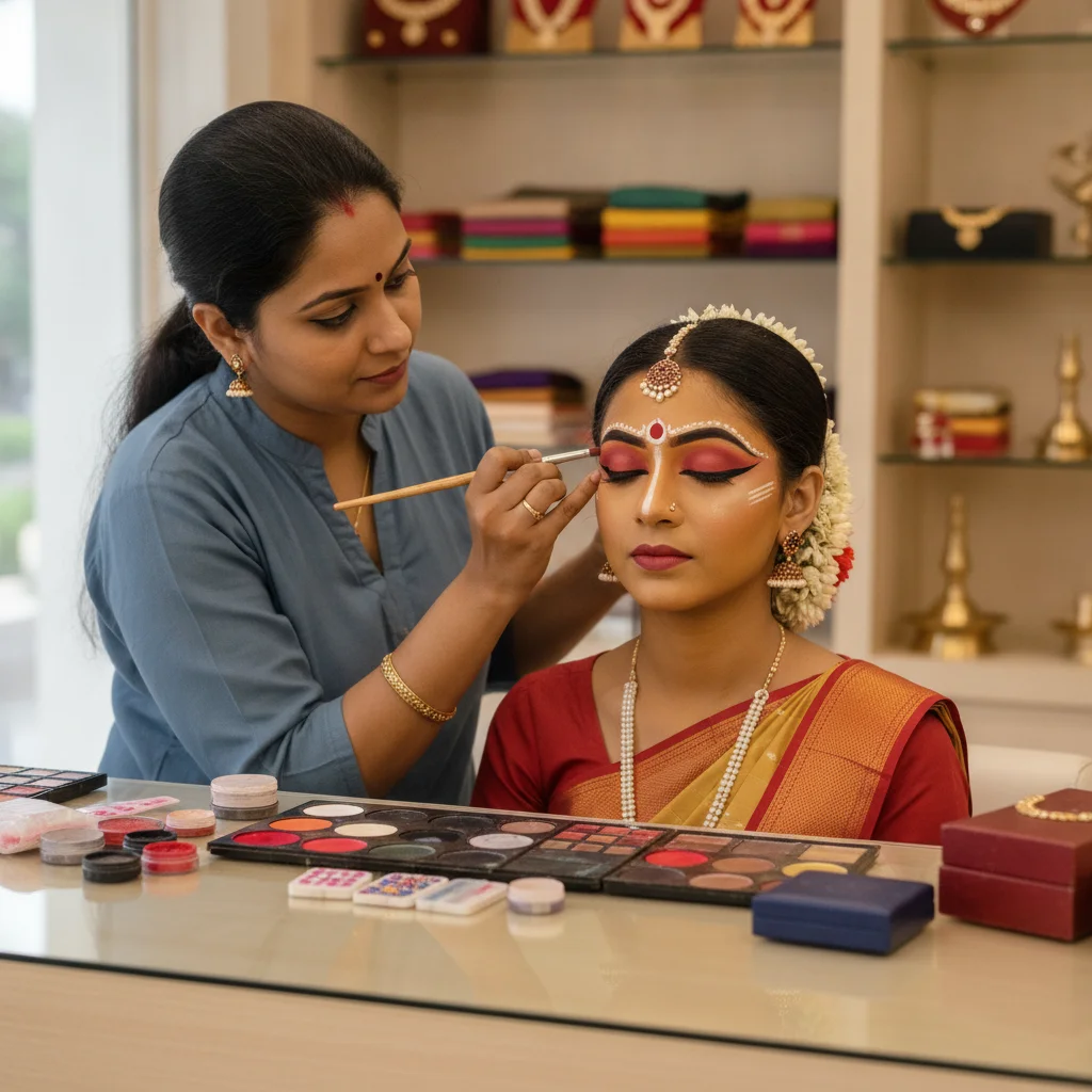 Classical Dance Makeup