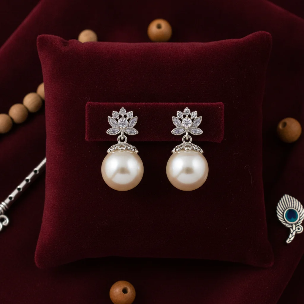 Elegant Pearl Earrings