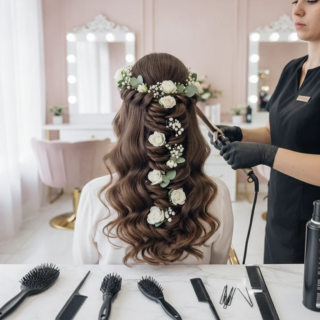 Bridal Hair Styling