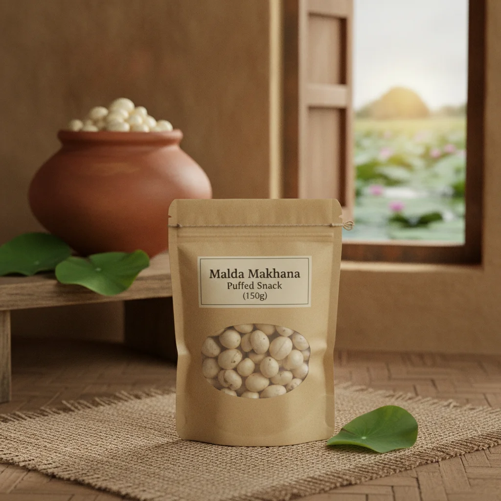 Malda Makhana Puffed Snack (150g)