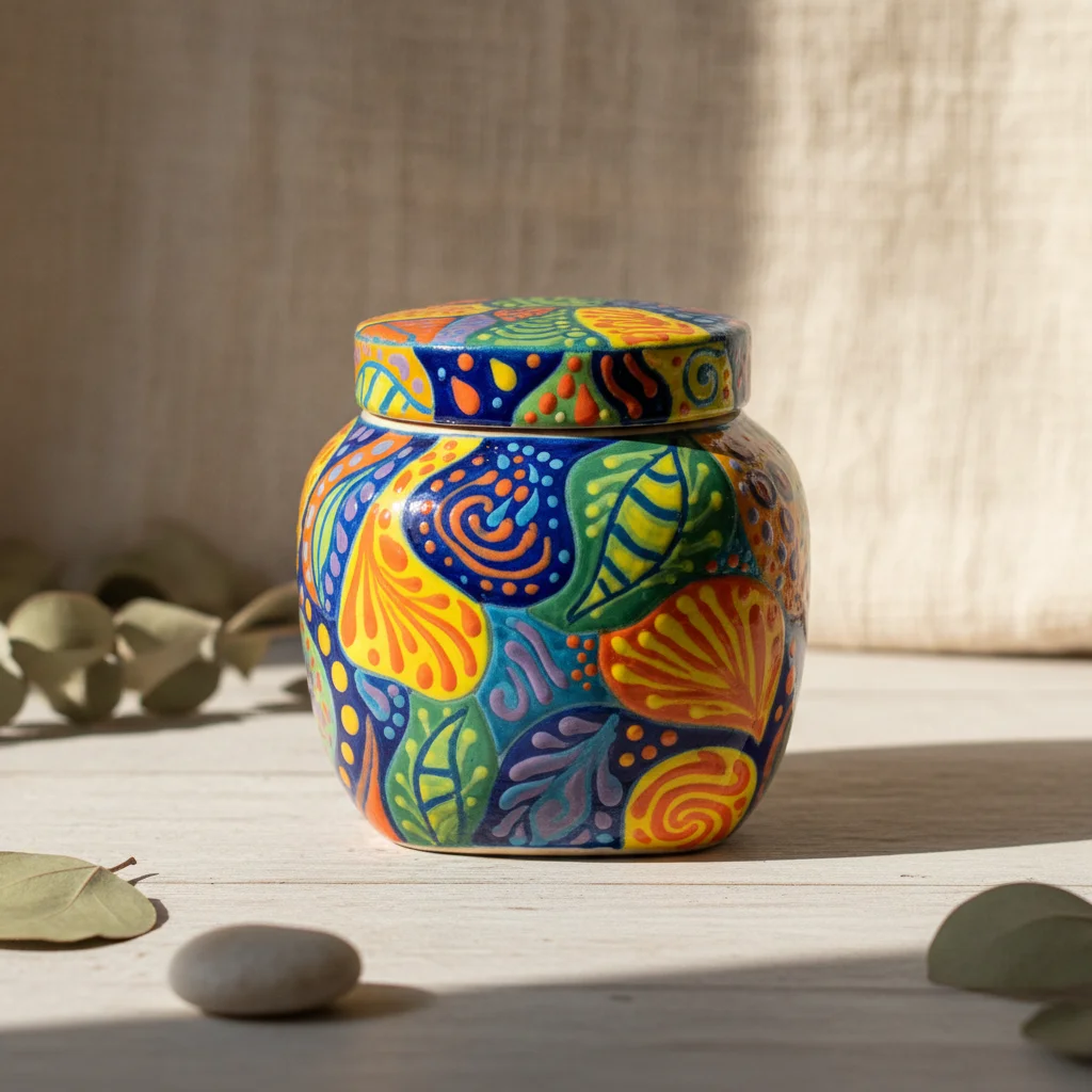 Handmade Decorative Jar