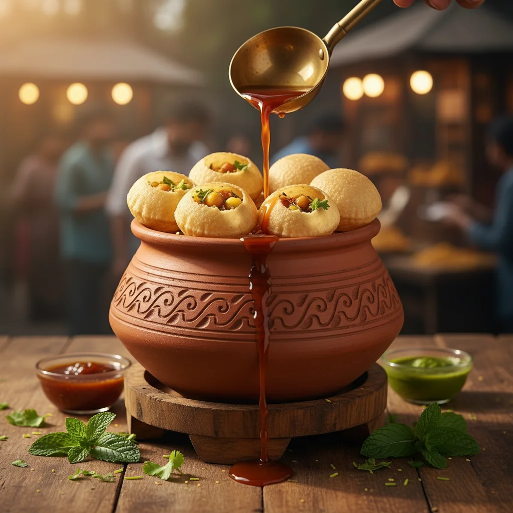 Pani Puri (6 pcs)