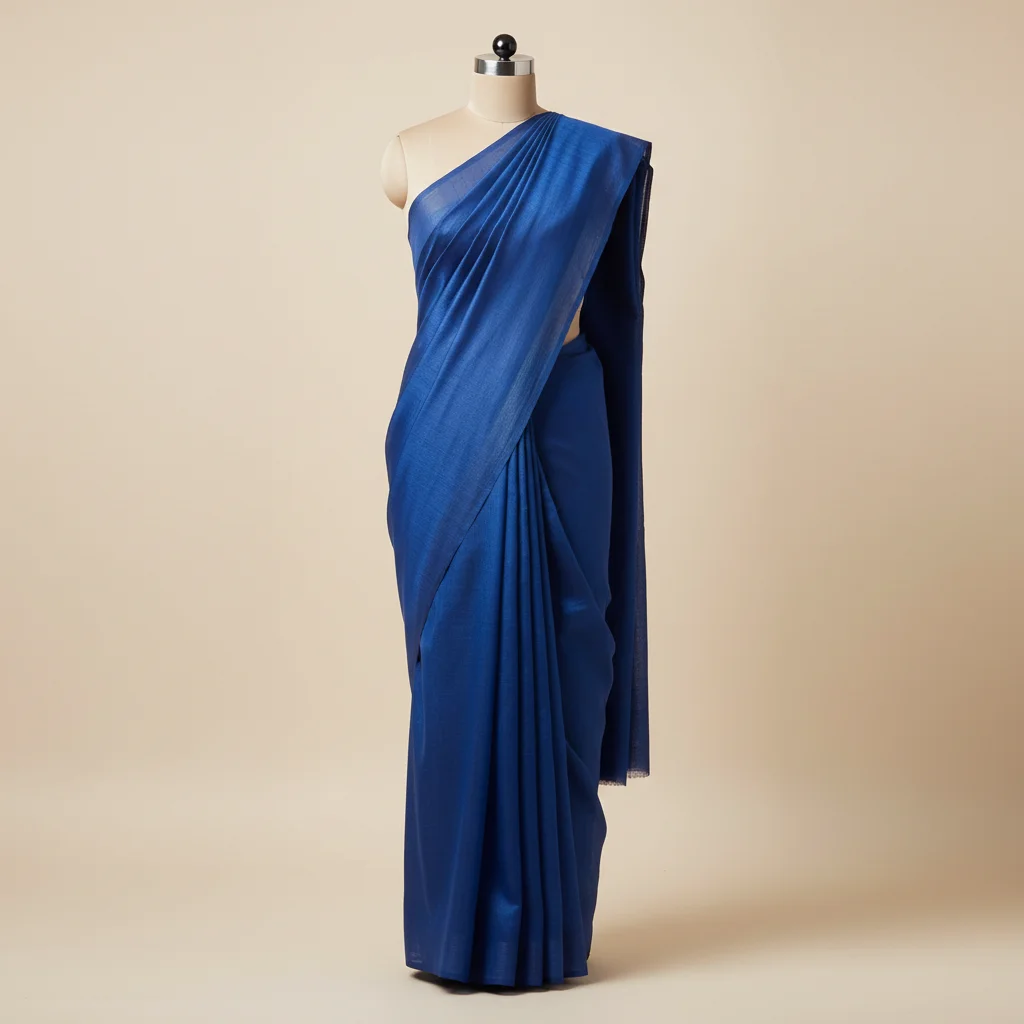 Cotton Saree - Solid Color