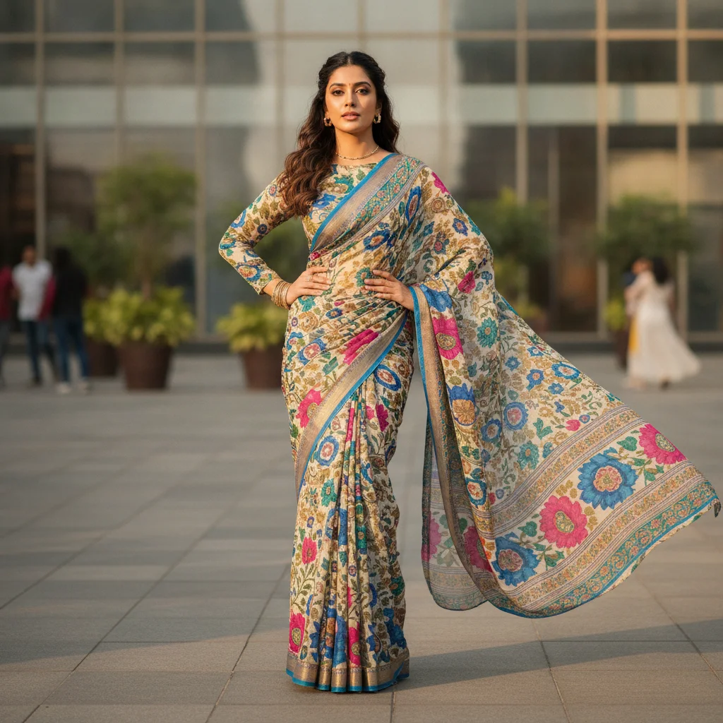 Georgette Saree