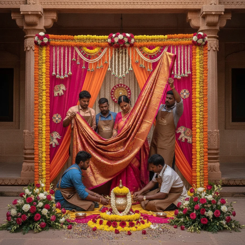 Saree Function Decoration