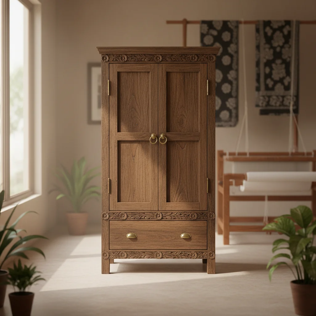 Wooden Wardrobe