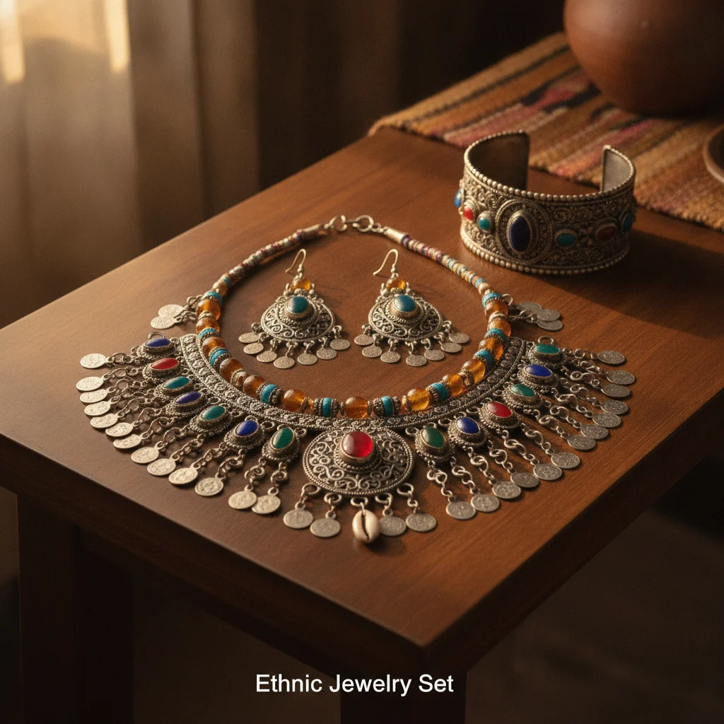 Ethnic Jewelry Set