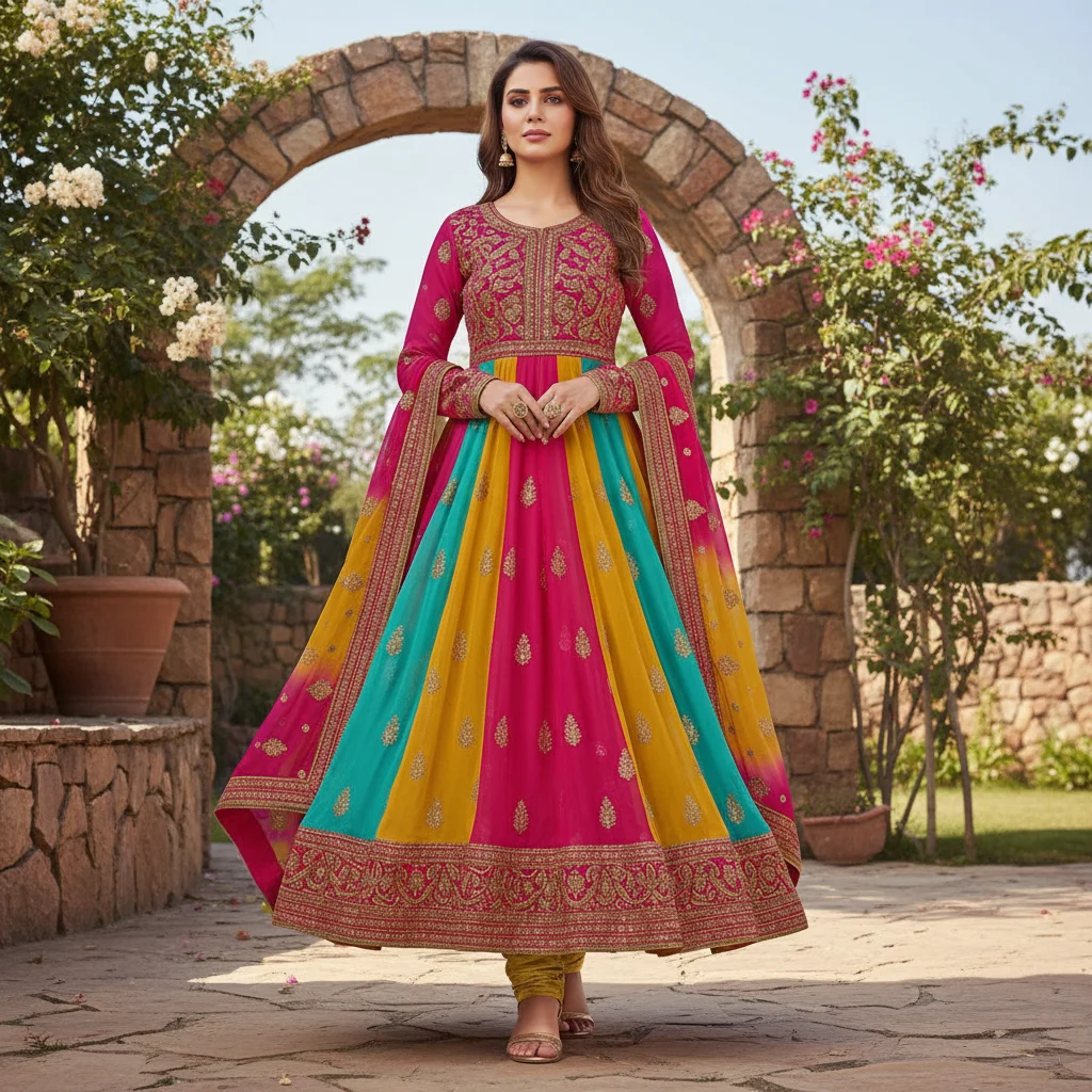 Ready-made Anarkali Suit
