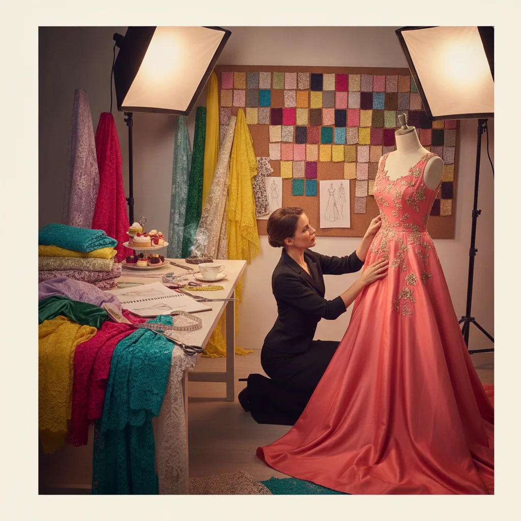 Ladies Dresses Custom Design