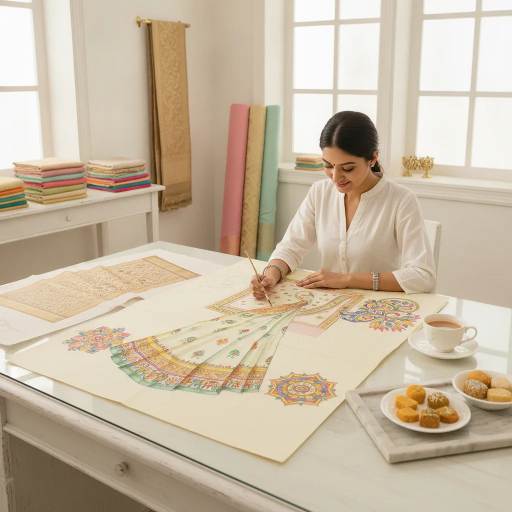 Sarees Designing