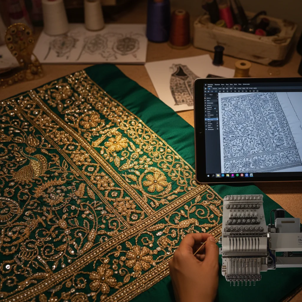 Computer-Based Maggam Work