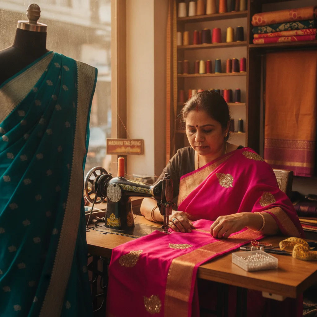 Saree Stitching