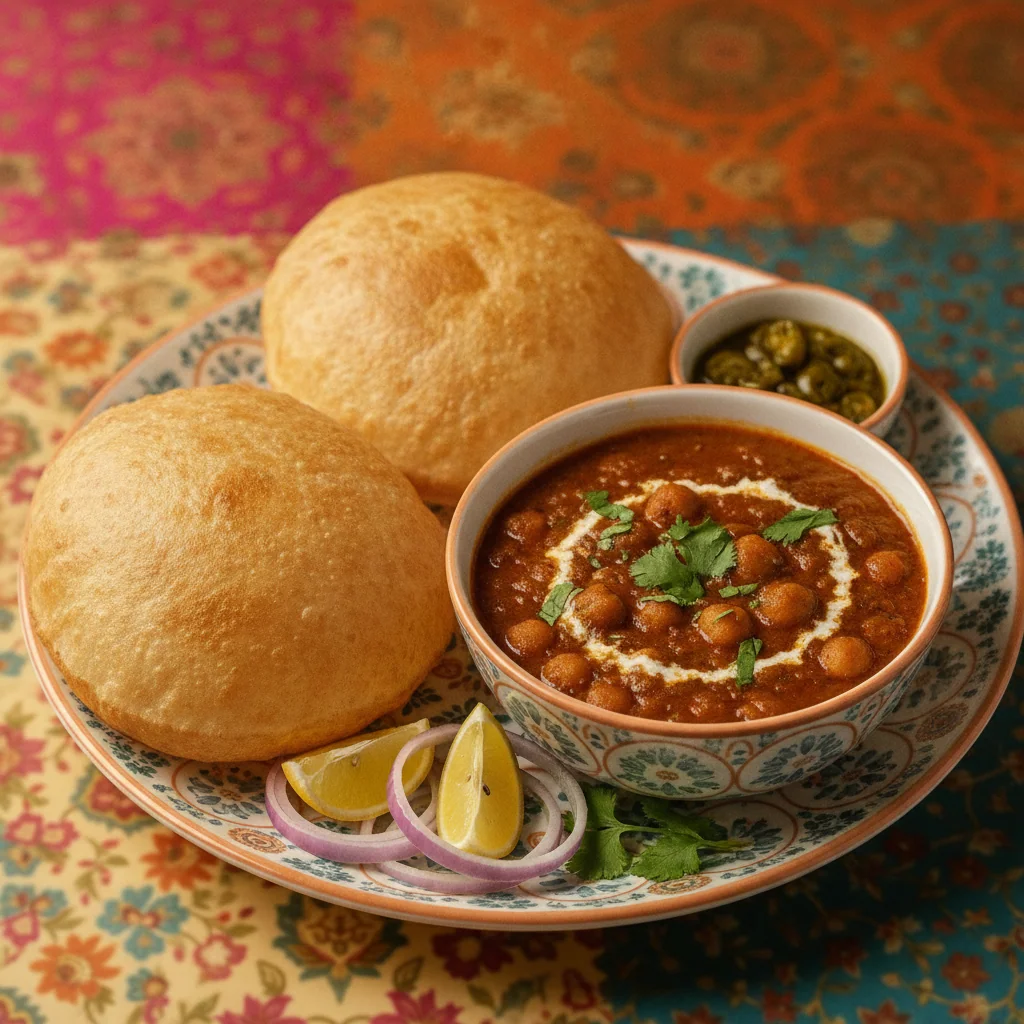 Chole Bhature Combo