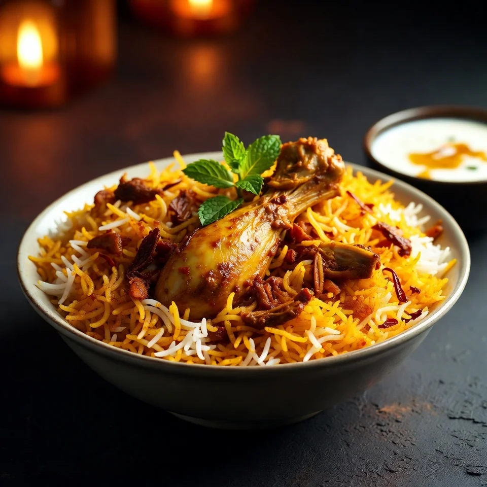 Hyderabadi Chicken Biryani