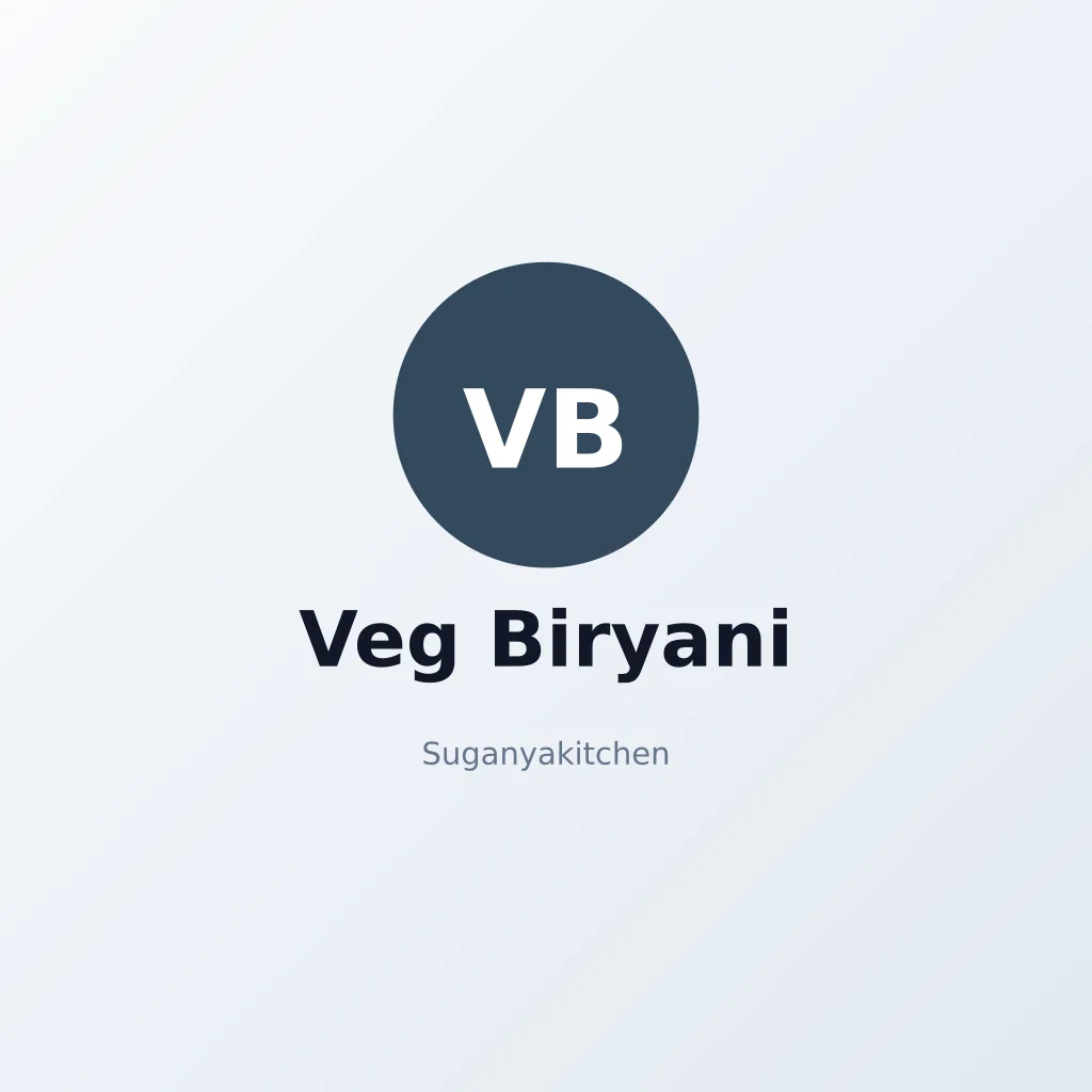 Veg Biryani