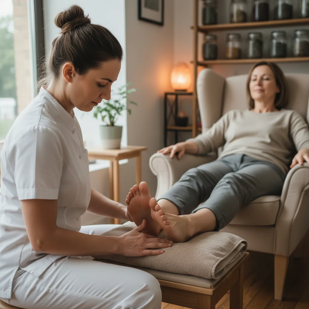 Foot Reflexology Session