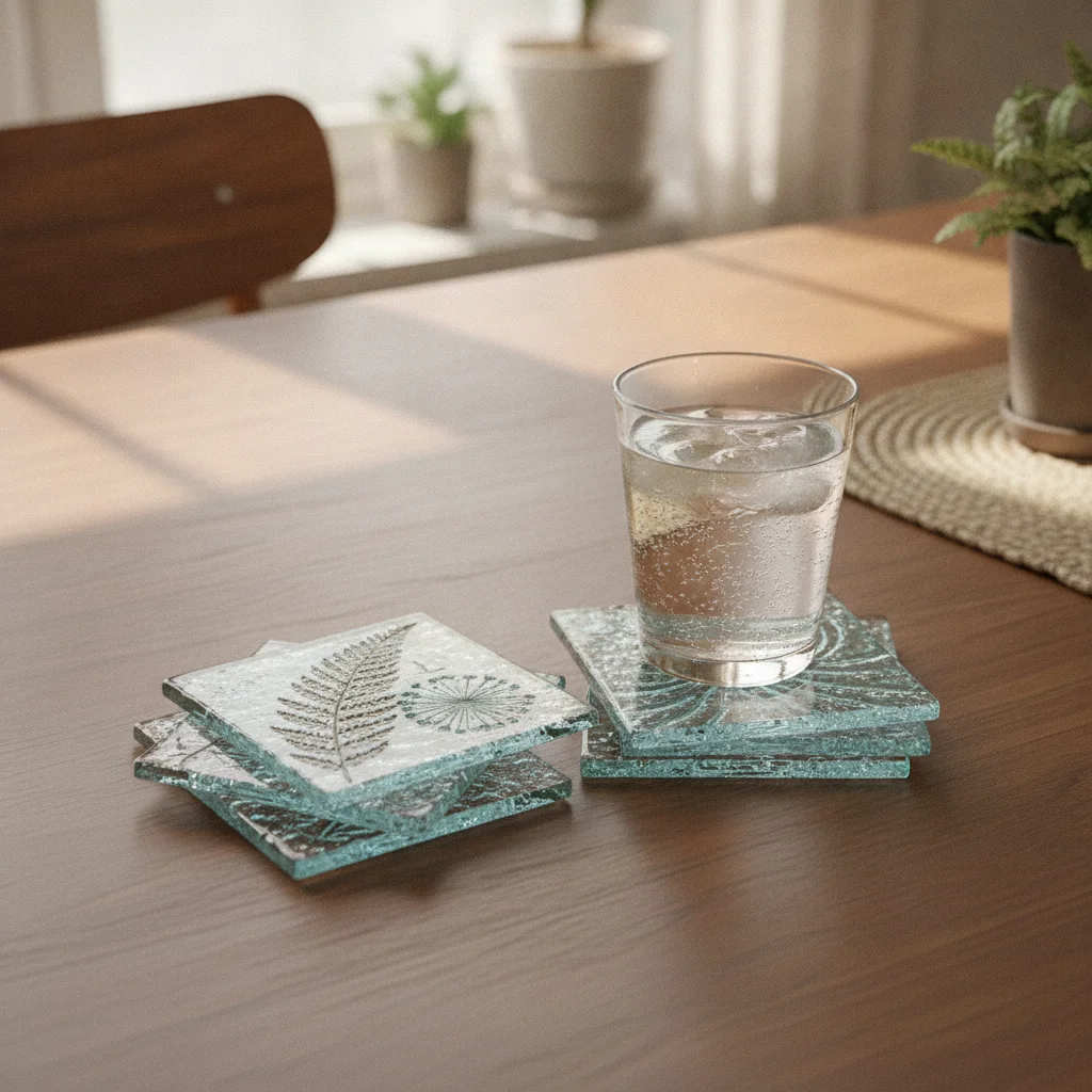 Set of Glass Coasters