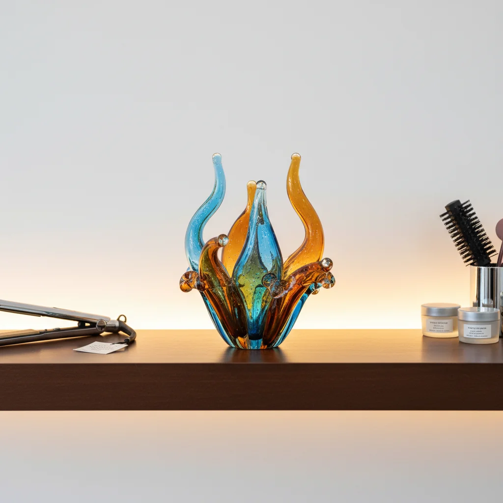Decorative Glass Art Piece