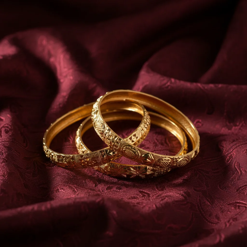 Gold Covering Bangles