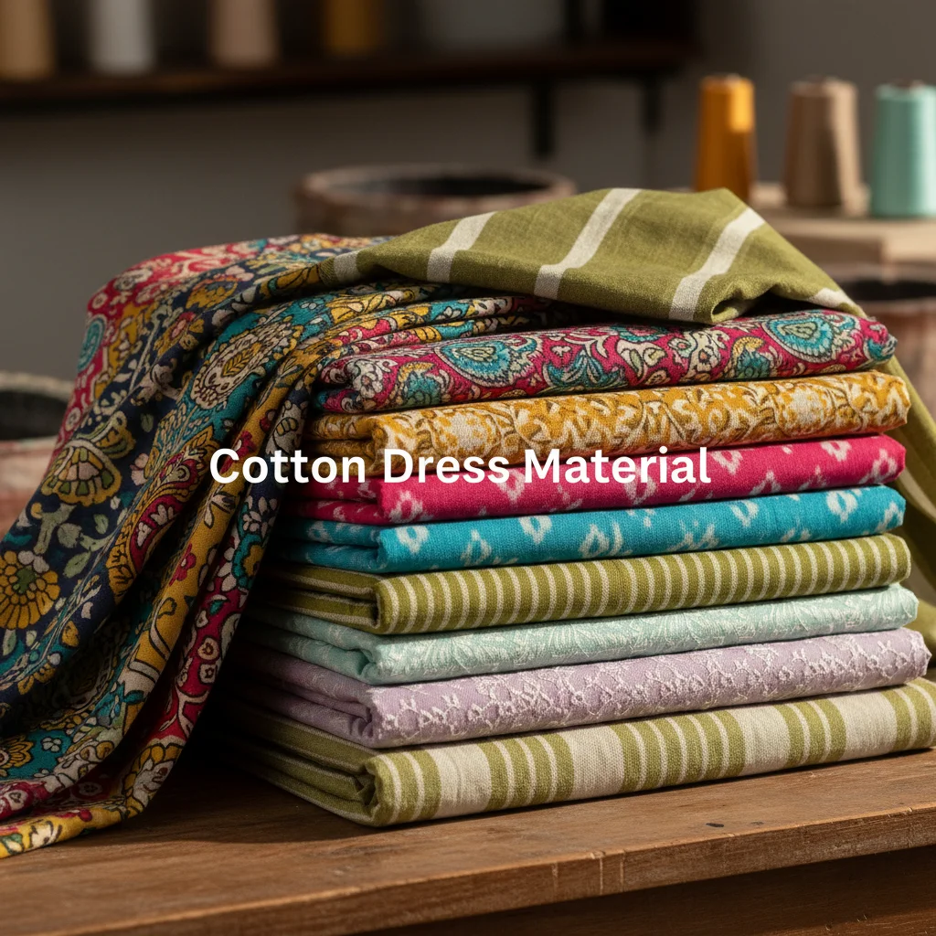 Cotton Dress Material