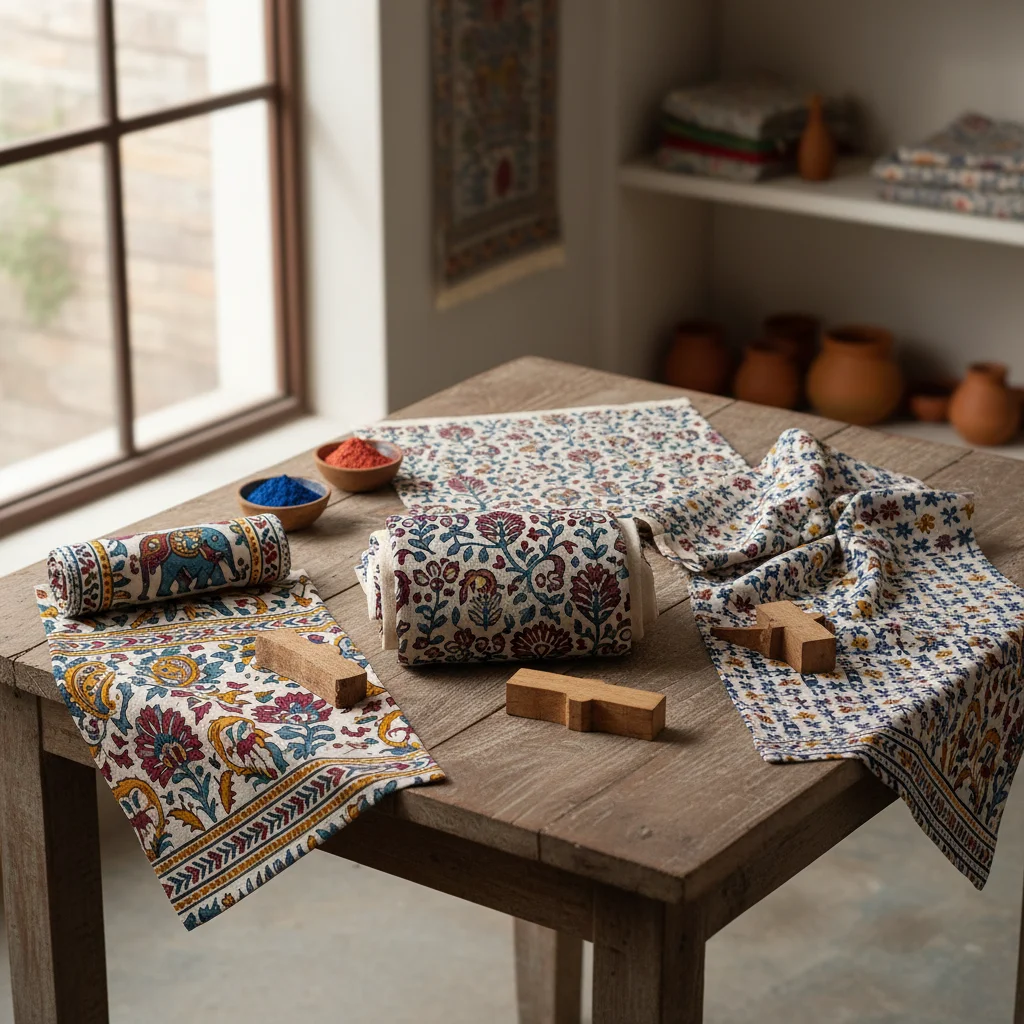 Hand Block Printed Table Runners