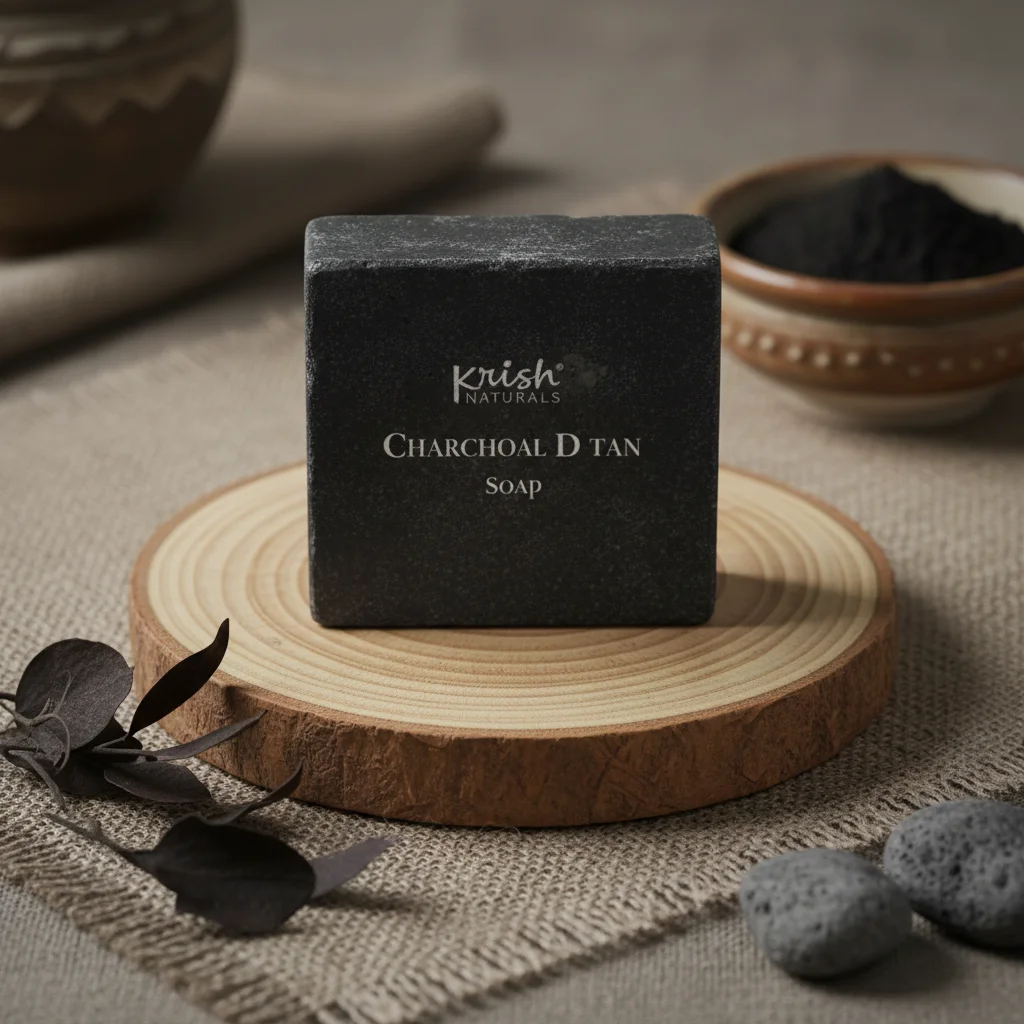 Charcoal D tan soap