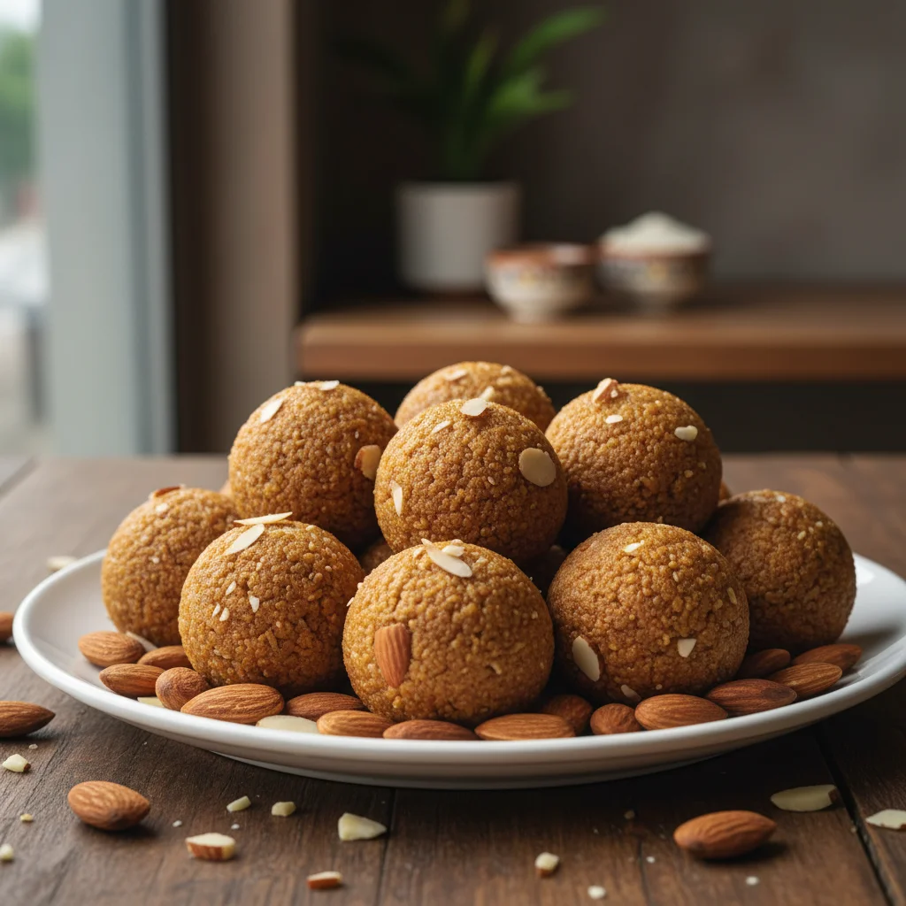 Nutritious Almond Laddus