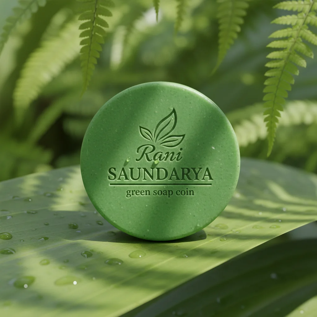 Rani SAUNDARYA green soap coin