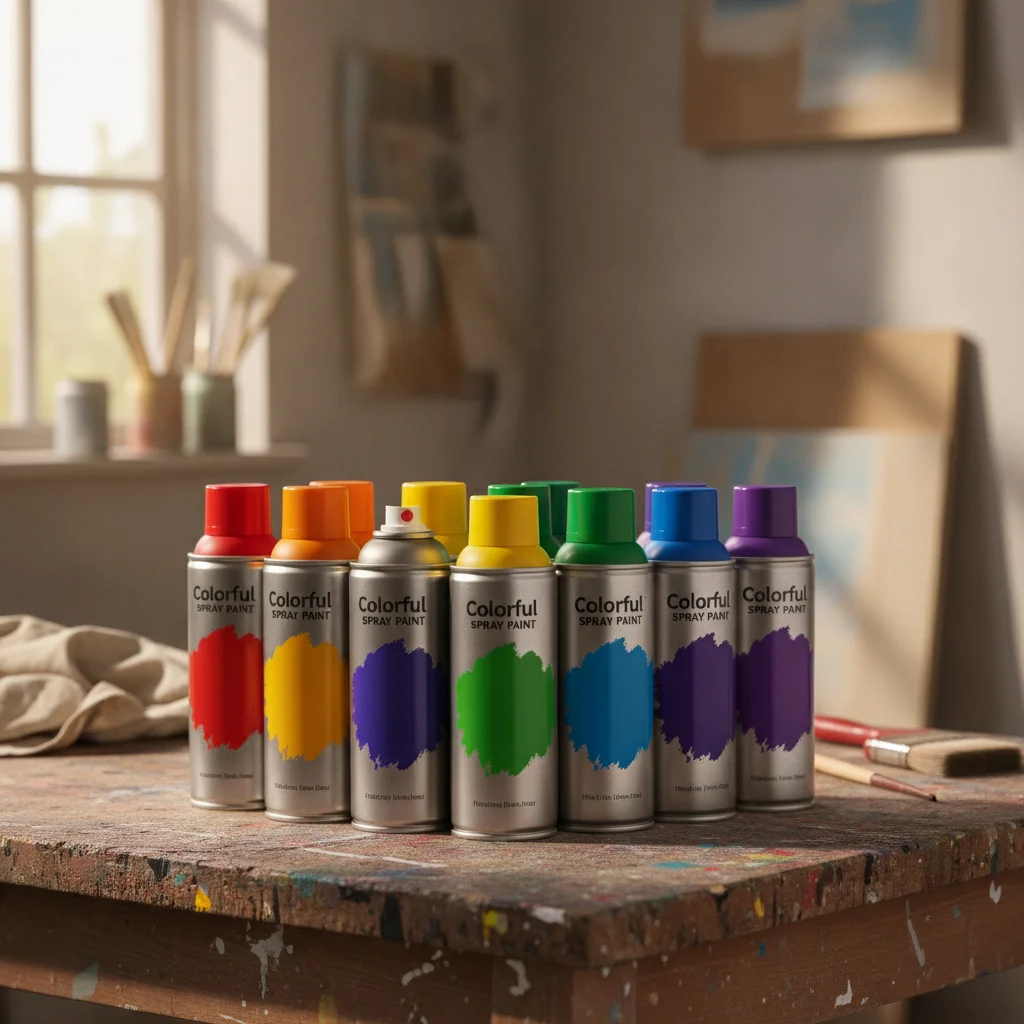 Colorful Spray Paint