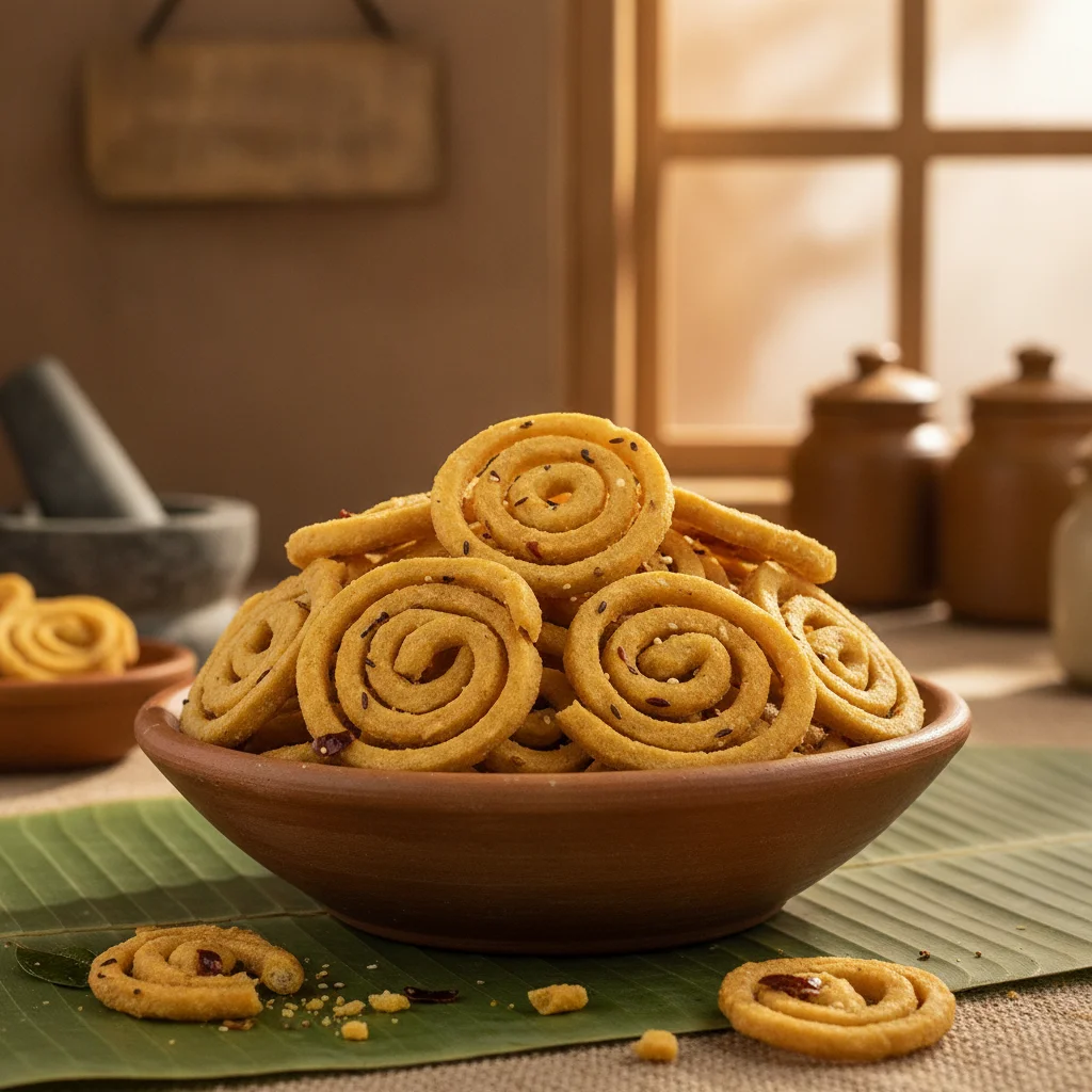 Crispy Murukku Snacks