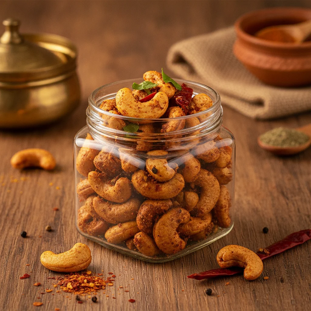 Spicy Cashew Nuts