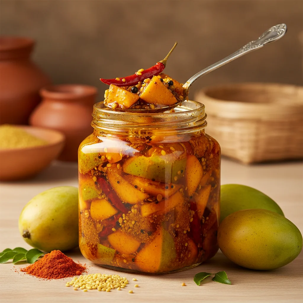 Homemade Mango Pickle