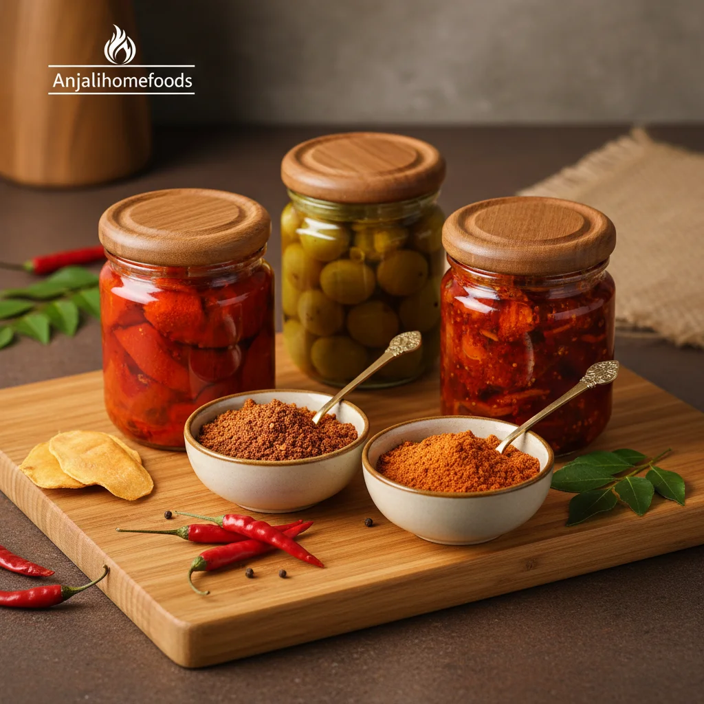 Pickles & Kaaram powders